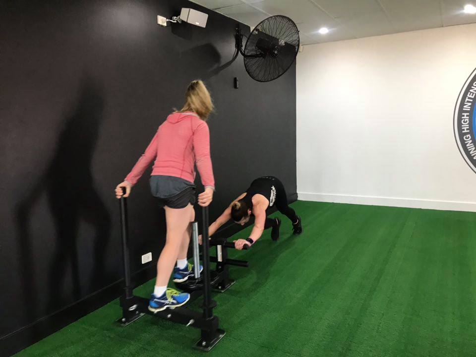 Sleds and Ropes at HIIT 5158